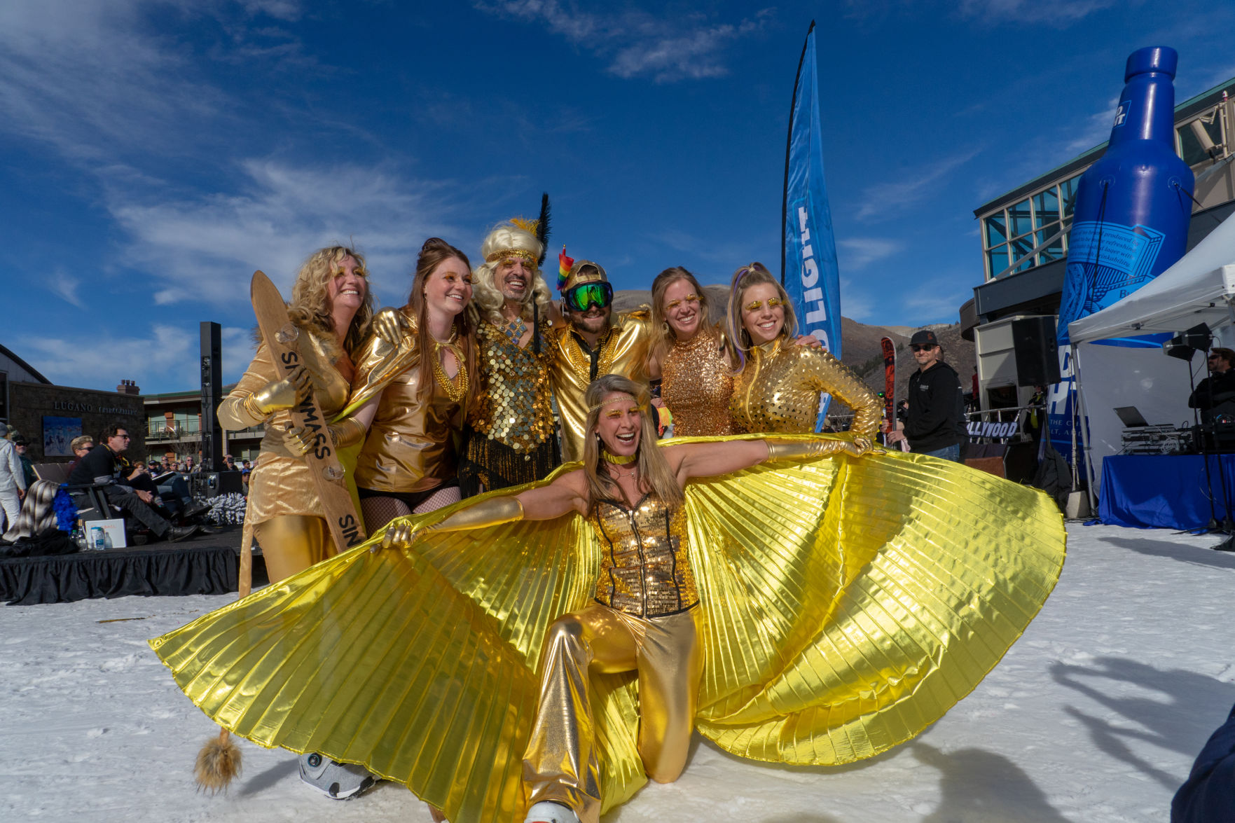 Gay ski week group